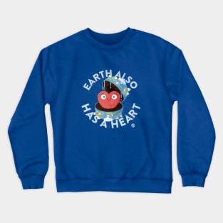 Earth also has a heart Crewneck Sweatshirt